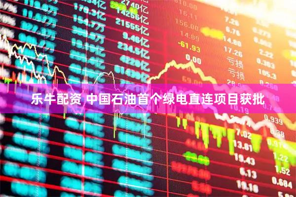 乐牛配资 中国石油首个绿电直连项目获批