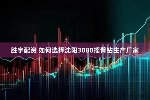 胜宇配资 如何选择沈阳3080摇臂钻生产厂家