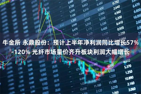 牛金所 永鼎股份：预计上半年净利润同比增长57%-120% 光纤市场量价齐升板块利润大幅增长
