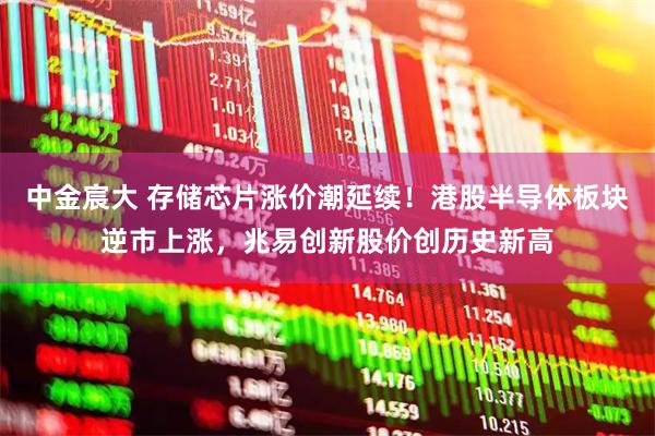 中金宸大 存储芯片涨价潮延续！港股半导体板块逆市上涨，兆易创新股价创历史新高