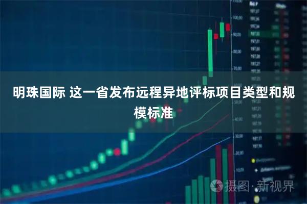 明珠国际 这一省发布远程异地评标项目类型和规模标准